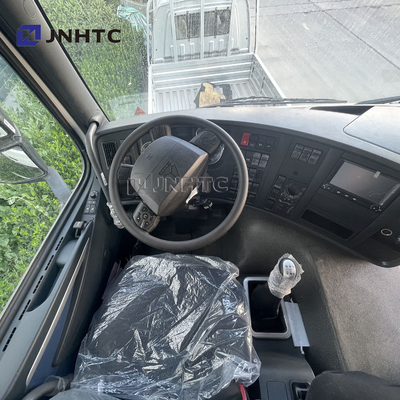HOWO 6X4 371 Green 20 مكعب شاحنة قلابة ثقيلة مع ضوء إنذار جسم البضائع من النوع U