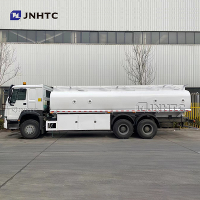 HOWO 6x4 336hp شاحنة صهريج وقود مع ناقلة 20cbm