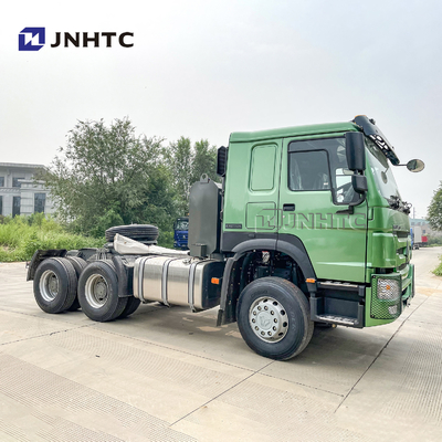 Sinotruk HOWO Euro2 30 Ton Prime Mover Truck 10 Wheels 371HP رأس شاحنة جرار