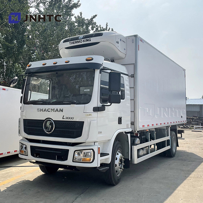 Shacman L3000 4x2 ثلاجة شاحنة نقل خضروات فواكه Thermo King