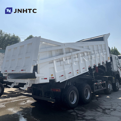 HOWO 8X4 Euro2 Heavy Duty Dump Truck Special Cargo Box 380hp قلابة شاحنة