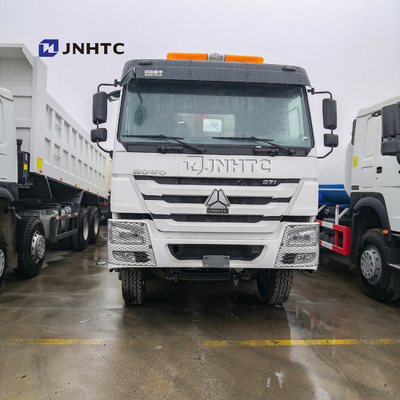 Sinotruk Howo Benz White Dump Truck 50T 12 wheel Right Hand Drive موديل جديد
