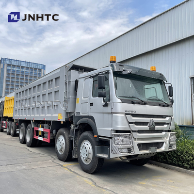 Howo 8x4 371hp شاحنة قلابة ثقيلة مع شاحنة قلابة قلابة قلابة بمحرك ديزل