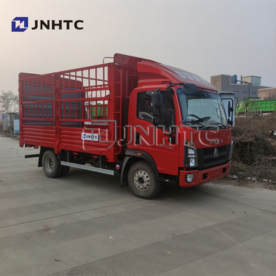 Cargo Transport 4x2 Light Cargo Box فان شاحنة 6 Wheelers Fence Sidewall Truck