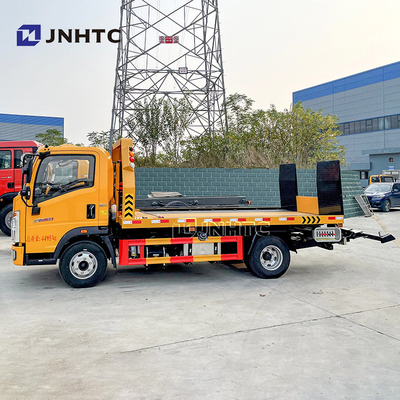 ساينو تراك HOWO 4x2 3-8TON Light Flatbed Cargo Wrecker Truck