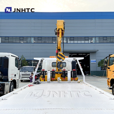 ساينو تراك HOWO 4x2 3-12TON Light Flatbed Cargo Wrecker Crane Truck