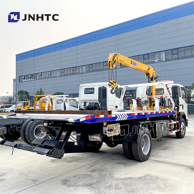 ساينو تراك HOWO 4x2 3-12TON Light Flatbed Cargo Wrecker Crane Truck