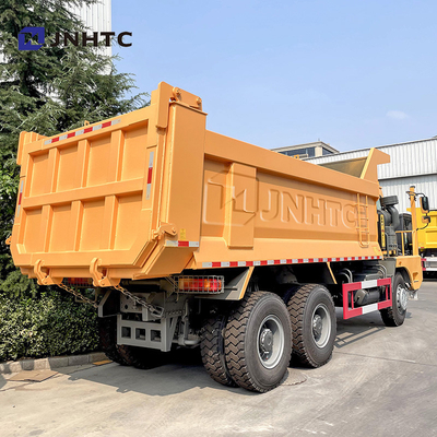شاحنة التعدين Howo 371hp 6x4 10 عجلات شاحنة ثقيلة