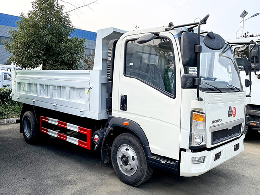 HOWO 4X2 4x4 Light Duty Commercial Trucks 10 Ton Dump قلابة شاحنة