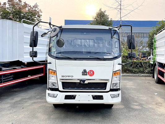 HOWO 4X2 4x4 Light Duty Commercial Trucks 10 Ton Dump قلابة شاحنة