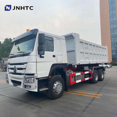 30T LHD ساينو تراك 6 × 4 10 عجلات هوو هوك رفع شاحنة لجمع القمامة