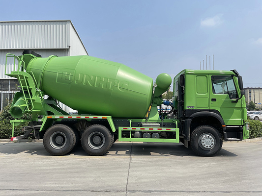 336hp 10cbm 6x4 Sinotruk HOWO شاحنة خلط الخرسانة