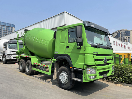 336hp 10cbm 6x4 Sinotruk HOWO شاحنة خلط الخرسانة