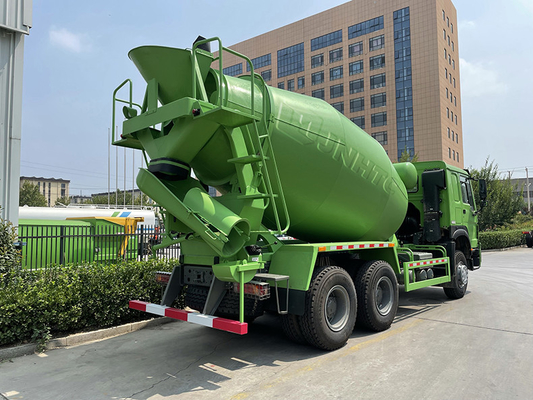 336hp 10cbm 6x4 Sinotruk HOWO شاحنة خلط الخرسانة