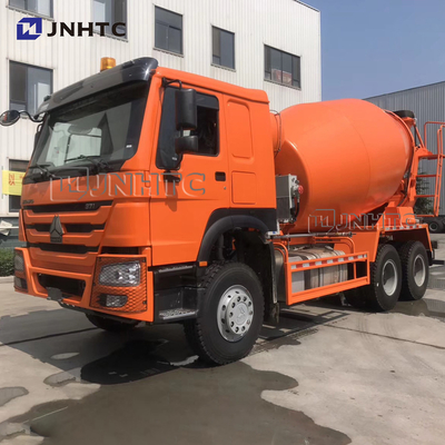 SINOTRUK HOWO Auto Loading خلاطة خرسانة 10 Wheeler 371hp 12m3