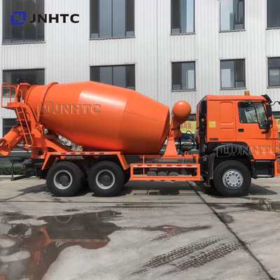 SINOTRUK HOWO Auto Loading خلاطة خرسانة 10 Wheeler 371hp 12m3