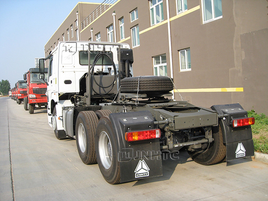 10 عجلات 371 Howo Tractor Head HOWO Trailer Head 50T 6X4