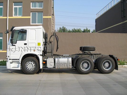 10 عجلات 371 Howo Tractor Head HOWO Trailer Head 50T 6X4