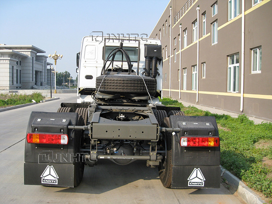 ساينو تراك 3.5 بوصة Euro2 10 عجلات 371 رأس شاحنة يمين HOWO رأس مقطورة 50Ton