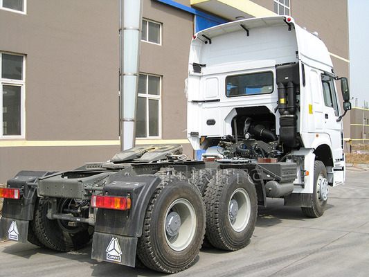Euro2 RHD 6x4 10 Wheels Tractor truck truck محرك ديزل 371hp 420hp موديل جديد