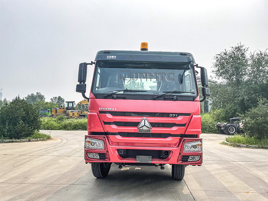 6 × 4 3.5 بوصة Euro2 Sinotruk Howo 371 Tractor Truck 10 Wheels Head Tractor