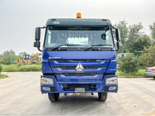 420hp ساينو تراك 10 عجلات المحرك الرئيسي شاحنة 6 × 4 شاحنة هوو مقطورة شاحنة رئيس