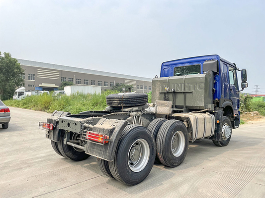 Euro2 420hp ساينو تراك 10 عجلات 6X4 Howo جرار شاحنة رأس مقطورة شاحنة رأس