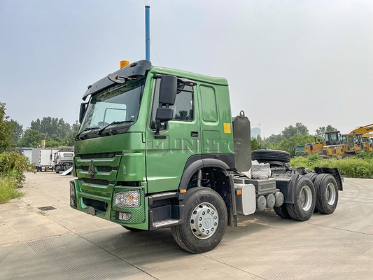 ساينو تراك 420hp Prime Mover Truck Howo Truck Tractor Head 6x4