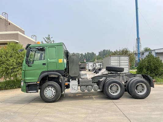 40T ساينو تراك 420hp هووا المحرك الرئيسي شاحنة جرار رأس 6x4