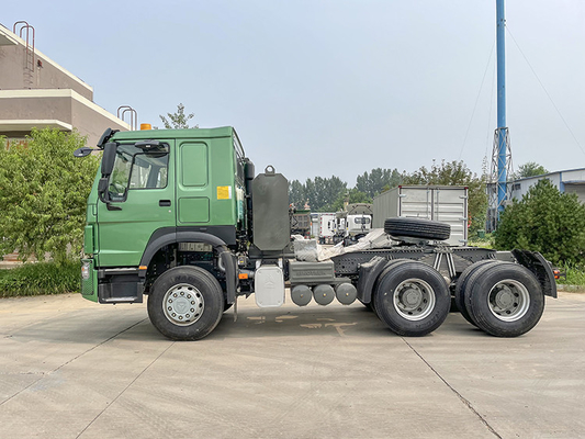 40T ساينو تراك 420hp هووا المحرك الرئيسي شاحنة جرار رأس 6x4