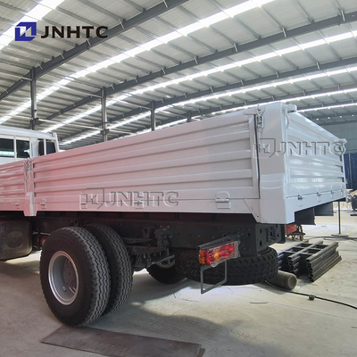ساينو تراك هوو 266HP 290HP 4 * 2 6 ويلر سياج شاحنة بضائع 18 قدم