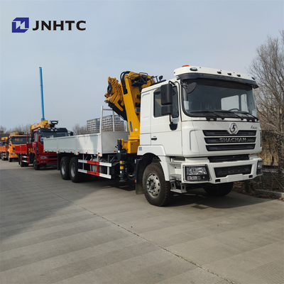 شكمان 8x4 F3000 12 طن مثبتة على الشاحنة 4 ذراع مستقيم 12 عجلة