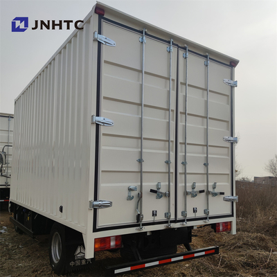ساينو تراك HOWO LHD Box Truck Van Cargo Truck 6 Tons 116hp