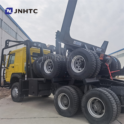 سجل خشبي يحمل 6x4 Prime Mover Truck نوع وقود الديزل