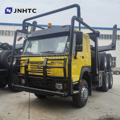 سجل خشبي يحمل 6x4 Prime Mover Truck نوع وقود الديزل
