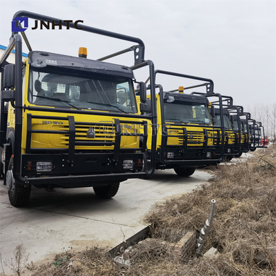 سجل خشبي يحمل 6x4 Prime Mover Truck نوع وقود الديزل