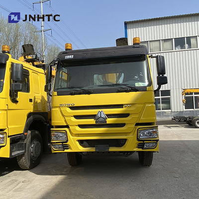 ساينو تراك كرين بوم شاحنة 6 × 4 10 عجلات 12 طن ذراع مستقيم