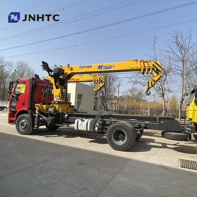FAW 4X2 Drive Wheel Crane Boom Truck مع 6-10 طن