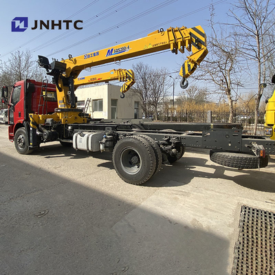 FAW 4X2 Drive Wheel Crane Boom Truck مع 6-10 طن
