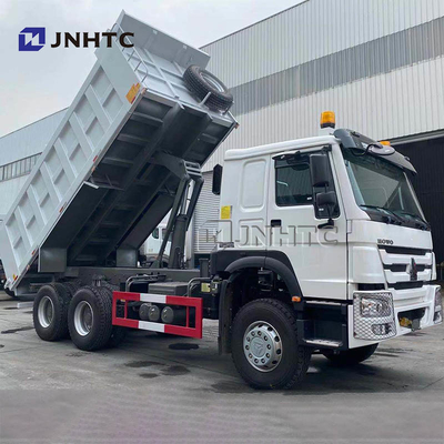 HOWO 10 Wheeler 371hp 20cbm شاحنة قلابة للرفع الأمامي