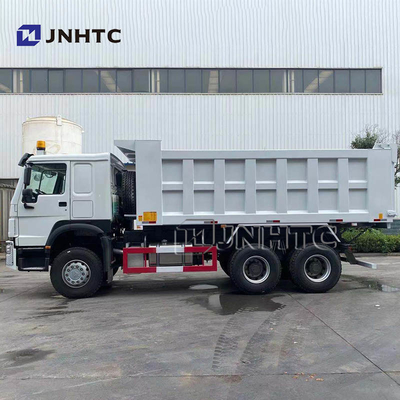 HOWO 10 Wheeler 371hp 20cbm شاحنة قلابة للرفع الأمامي