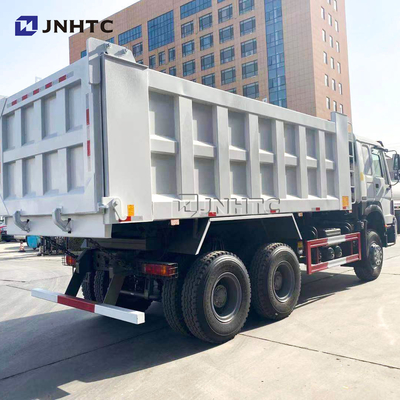 HOWO 10 Wheeler 371hp 20cbm شاحنة قلابة للرفع الأمامي