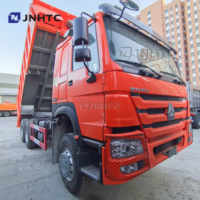 6 × 4 ساينو تراك هوو 10 شاحنة قلابة ذات عجلات 371 حصان Euro II Emission