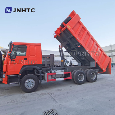 6 × 4 ساينو تراك هوو 10 شاحنة قلابة ذات عجلات 371 حصان Euro II Emission