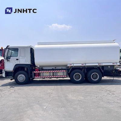 شاحنة زيت هوو الجديدة 6x4 380 حصان سعة 10 عجلات 20000 لتر شاحنة خزان وقود للبيع