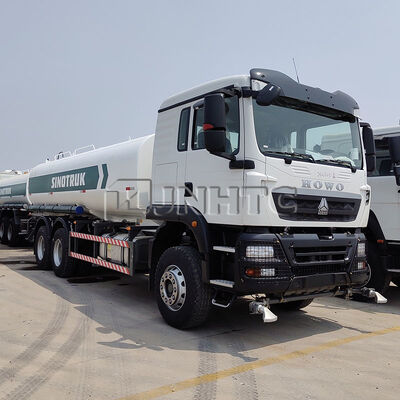 شاحنة ناقلة المياه 6x4 15000/20000 لتر 371HP رذاذ المياه