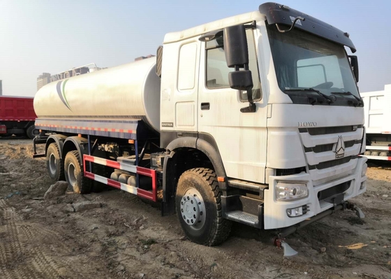 11 عجلات 371HP استخدام شاحنة صهريج المياه للبناء المدني