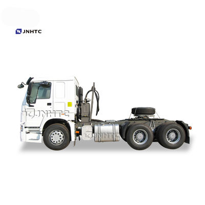 مستعملة شاحنة جرار Howo T7 A7 Sinotruk مقطورة رأس 420hp Euro II III IV